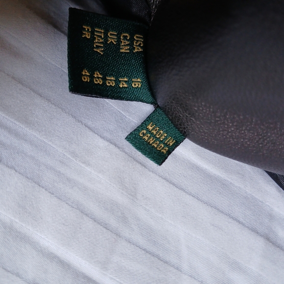 Vintage black Danier leather pants - Picture 7 of 11